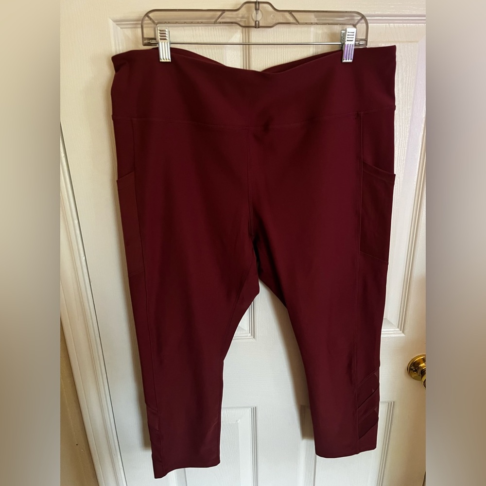maroon joggers XXL